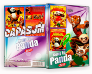 Coleção  Kung Fu Panda  2em 1 Vol 01 DVD-R AUTORADO 2024 Capas De Dvd grátis