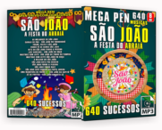 Mega Pen -  São Joao A Festa Do Arraiá (640M)  CdMp3, 2024  Capas De Dvd grátis