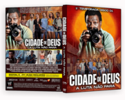 Cidade de Deus - A Luta Não Para T01 D01 DVD-R AUTORADO 2024 Capas De Dvd grátis