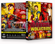 Deadpool & Wolverine DVD-R AUTORADO 2024 Capas De Dvd grátis