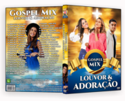 Gospel Mix - Louvor & Adoração DVD-R AUTORADO 2024 Capas De Dvd grátis