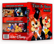 COLEÇÃO TICO E TECO 8X1 DVD-R AUTORADO 2025