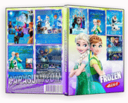 Coleção Frozen  4 em 1 DVD-R AUTORADO 2025
